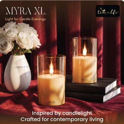 Timalfi Myra XL LED Candlelight Table lamp