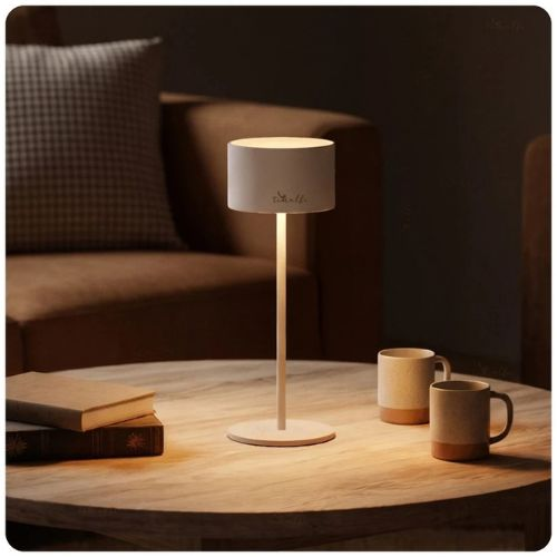 Table Lamp - Timalfi Stella Sleek Metal Touch Lamp