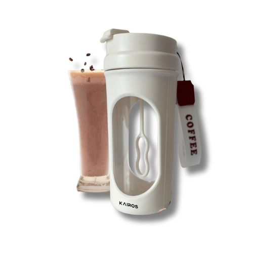 Kairos StirMate 450ML Self-Stirring Bottle | Automatic Wireless Stirring Drink Bottle