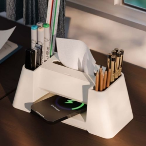 Everyday Organisers Versa Charge — Desk Organizer with Wireless Charger
