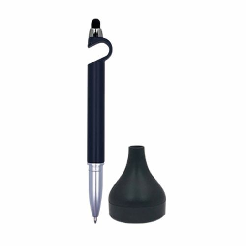4 in 1 Deskstick Pen with Mobile Holder, Stylus and Brush Cleaner