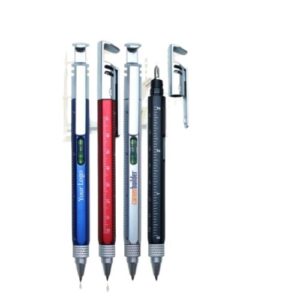 5 in 1 Multi Tool Pen – Ruler, Screwdriver, Level H010