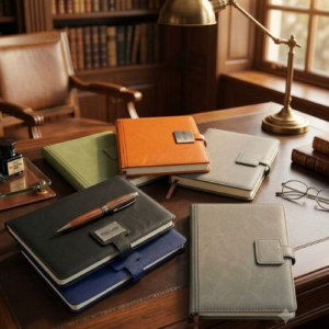 A5 Diary - H1009 Non Dated, 232 Pages with Tab Closure