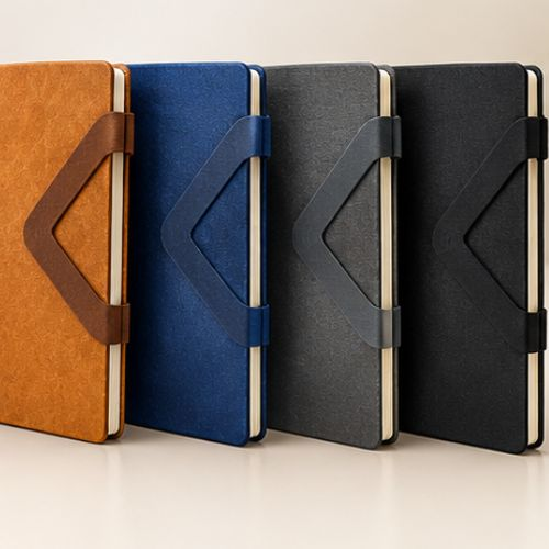 A5 Diary - H1030 Magnetic Flap PU Leather Notebook