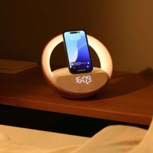 Alarm Clock with Wireless Charger – Chrone Smart Clock
