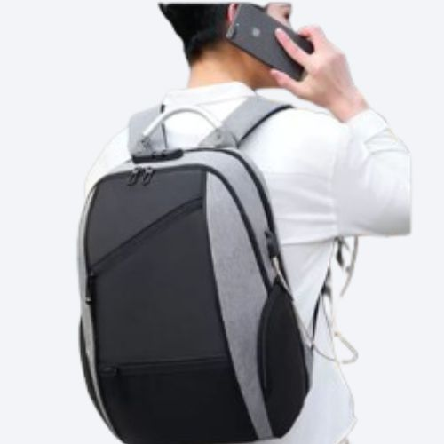 Anti-Theft Laptop Backpack with USB Port, Fits 15 Inch H1544