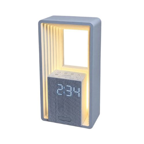Bedside Smart Alarm Clock with Night Light and White Noise – H1904