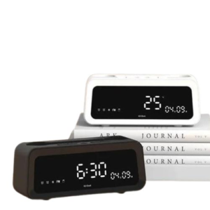 Bluetooth Speaker Desk Organizer with Alarm Clock Deskmate Pro E007