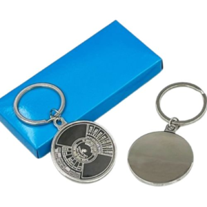 Calendar Keychain - JR1235 Premium 50-Year Metal Keychain