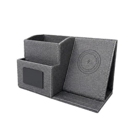 Desk Organizer with Wireless Charger – 15W Model H2536