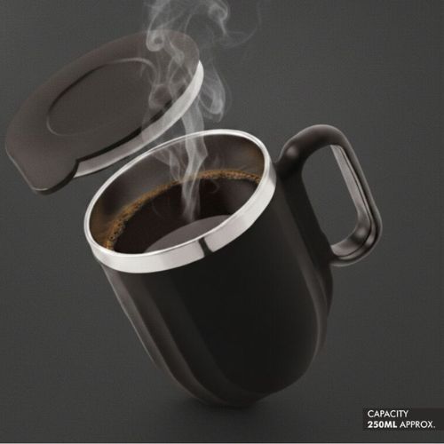 DuraMug Scout Stainless Steel Coffee Mug – 250ml H397