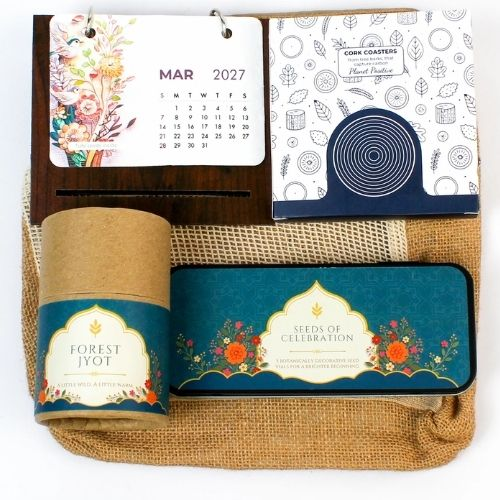 Gift Set - The Stump & Seed Bag Desk and Diwali Gift