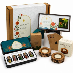 Gift Set - The Window & Diya Box