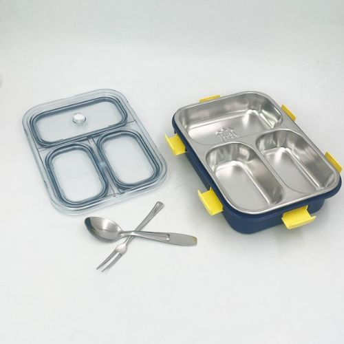 Lunch Box - H2602 3 Compartment Lunch Box
