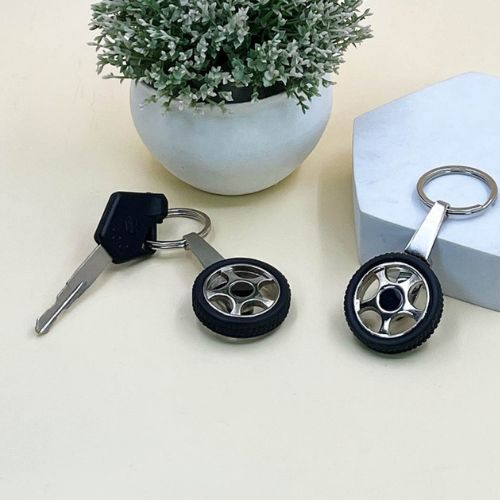 Metal Keychain - H530 Tyre Shape Keychain