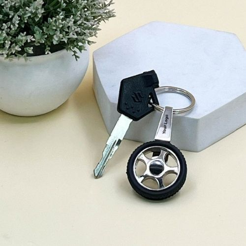 Metal Keychain - H530 Tyre Shape Keychain