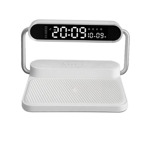 Multifunctional Wireless Charger with Night Light & Speaker – H1901