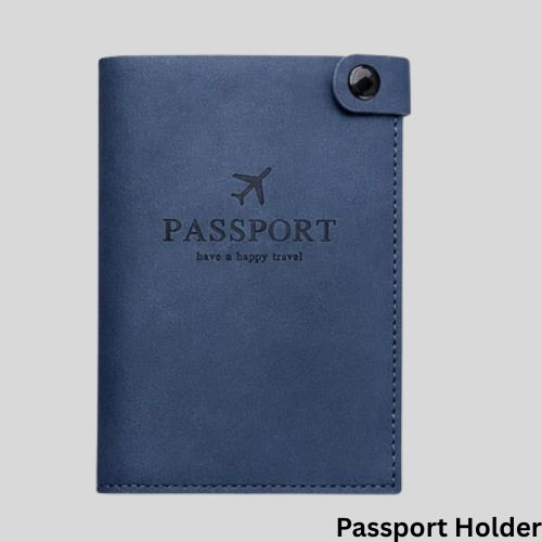 PU Leather Passport Holder with Logo Branding Model H2526