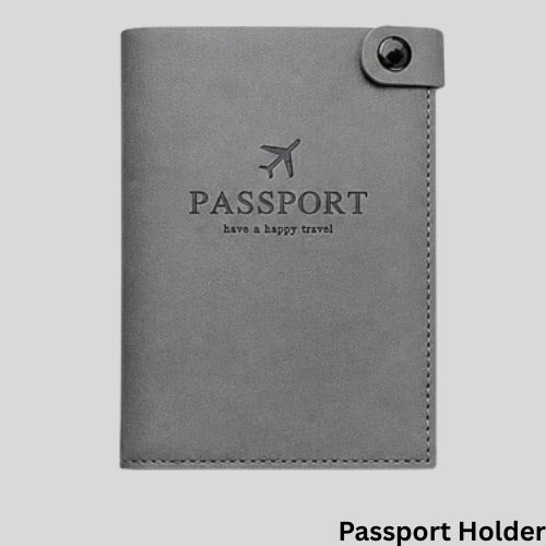 PU Leather Passport Holder with Logo Branding Model H2526