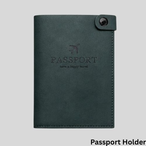 PU Leather Passport Holder with Logo Branding Model H2526