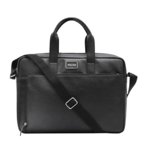 Police Alfred Laptop Bag - Black Shoulder Briefcase