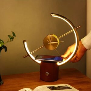 Table Lamp with Wireless Charger – Glow Time Charge