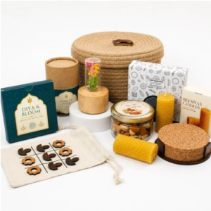 Gift Set - The Festive Rope Basket