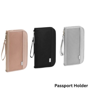 Travel Passport Holder with RFID Protection
