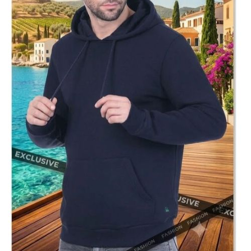 UCB Hoodie Sweatshirt for Men Navy Blue Full Sleeve Hoodie
