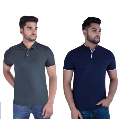 UCB-Jacquard-Collar-Polo-T-Shirt-for-Men-100-Cotton