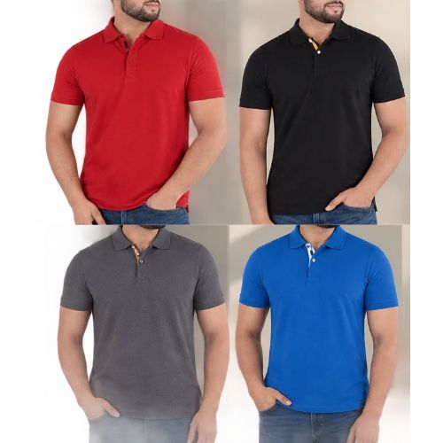 UCB Polo T Shirt for Men 60% Cotton, 40% Polyester