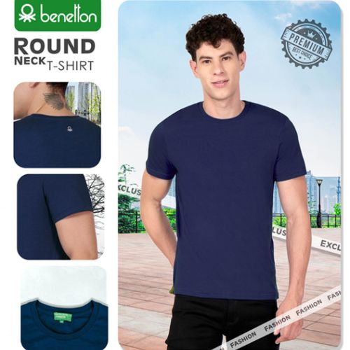 UCB Round Neck T-Shirt for Men 100% Cotton, 4 Colours