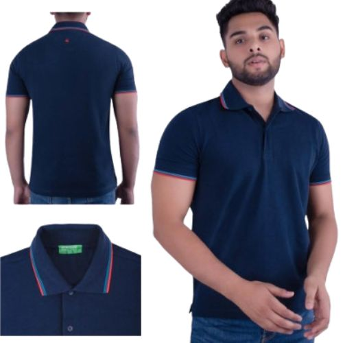 UCB Tipping Polo T Shirt for Men 100% Cotton