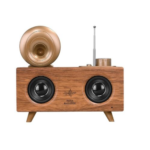 Retro Bluetooth Speaker with FM Radio, USB & TF Card