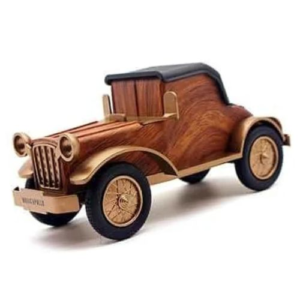 Vintage Car Bluetooth Speaker | Wooden-Look Classic Car (MM-7)