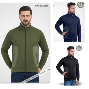 UCB Bonded Fleece Jacket for Men | Black, Navy Blue & Green