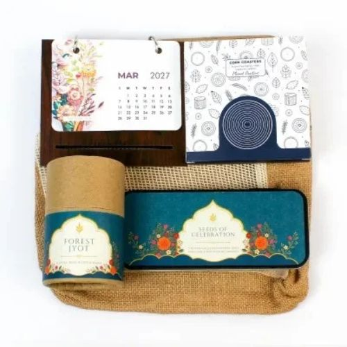 Gift Set – The Stump & Seed Bag: Desk and Diwali Gift Gift Set – The Stump & Seed Bag: Desk and Diwali Gift