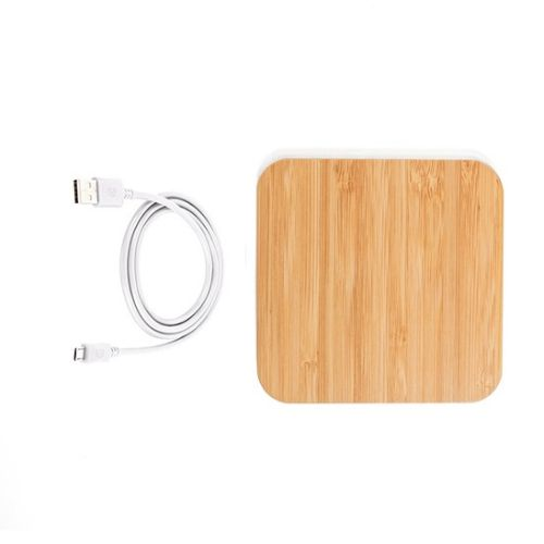 Wireless Charger – VACTIVE Bamboo 15W Square & Round
