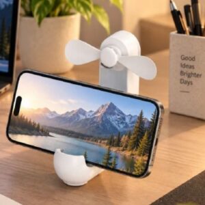 Urban Gear Mobile Stand with Mini Fan & Torch – Breeza