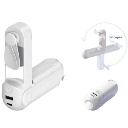 Urban Gear Mobile Stand with Mini Fan & Torch – Breeza