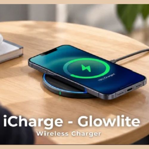 Urban Gear RGB Wireless Charger – Glowlite 15W UG-GC47